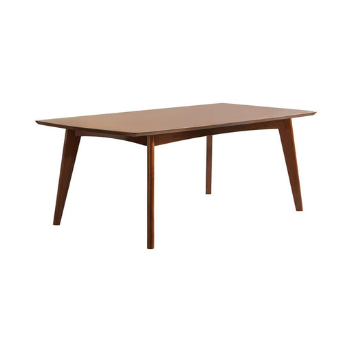 Malone Rectangular Dining Table Dark Walnut - Casa Morelos / Coahuila Furniture (Oklahoma City, OK)