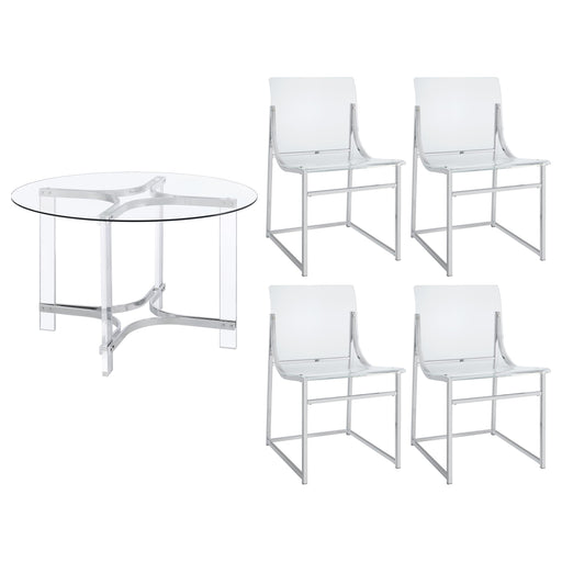 Keeling 5 Pc Dining Set - Casa Morelos / Coahuila Furniture (Oklahoma City, OK)