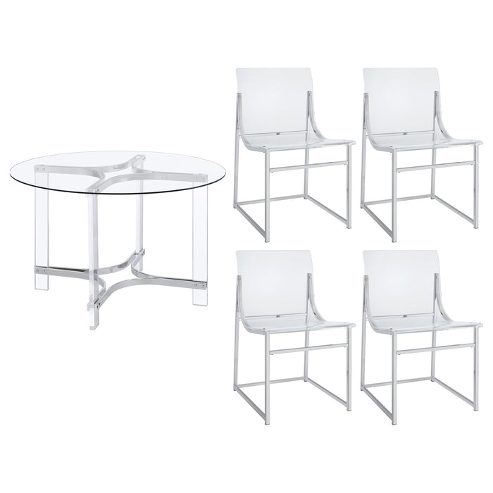 Keeling 5 Pc Dining Set - Casa Morelos / Coahuila Furniture (Oklahoma City, OK)
