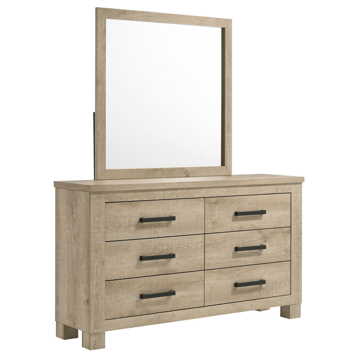 Oakglen Dresser With Mirrors - Casa Morelos / Coahuila Furniture (Oklahoma City, OK)