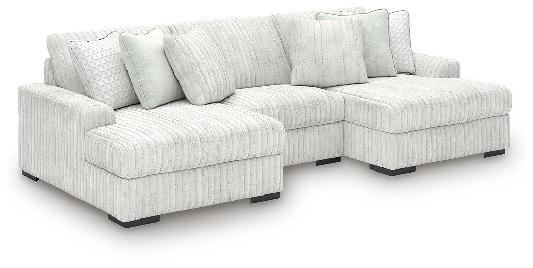 Stupendous Sectional with Double Chaise - Casa Morelos / Coahuila Furniture (Oklahoma City, OK)