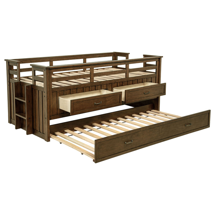 Carlsbad Queen Beds Brown & Grey - Casa Morelos / Coahuila Furniture (Oklahoma City, OK)