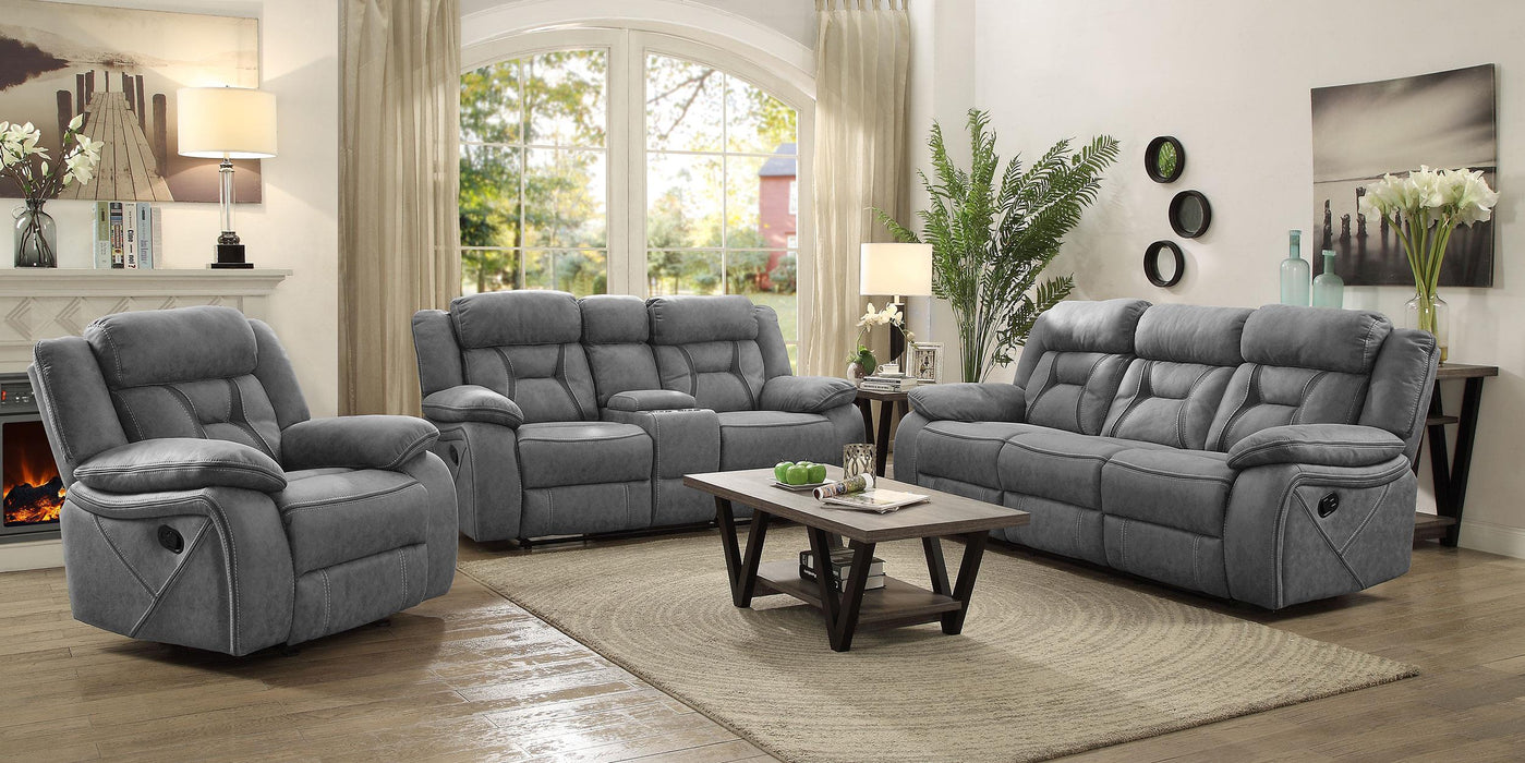 Higgins Upholstered Tufted Living Room Set - Casa Morelos / Coahuila Furniture (Oklahoma City, OK)