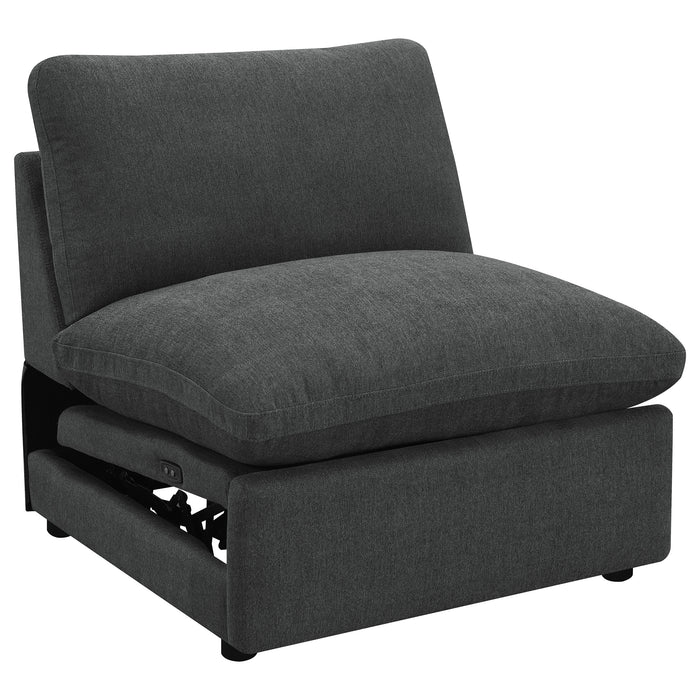 Collins Black Reclining Sectional - Casa Morelos / Coahuila Furniture (Oklahoma City, OK)