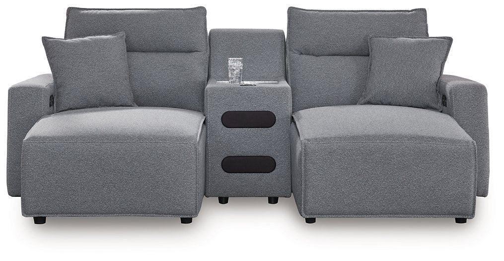 Modmax Power Reclining Sectional with Chaise - Casa Morelos / Coahuila Furniture (Oklahoma City, OK)