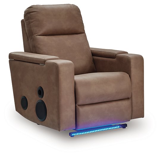 Lorrenton Power Glider Recliner with Audio System - Casa Morelos / Coahuila Furniture (Oklahoma City, OK)