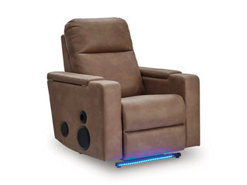 Lorrenton Power Glider Recliner with Audio System - Casa Morelos / Coahuila Furniture (Oklahoma City, OK)