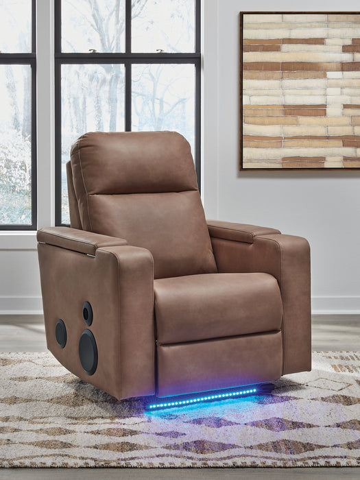Lorrenton Power Glider Recliner with Audio System - Casa Morelos / Coahuila Furniture (Oklahoma City, OK)