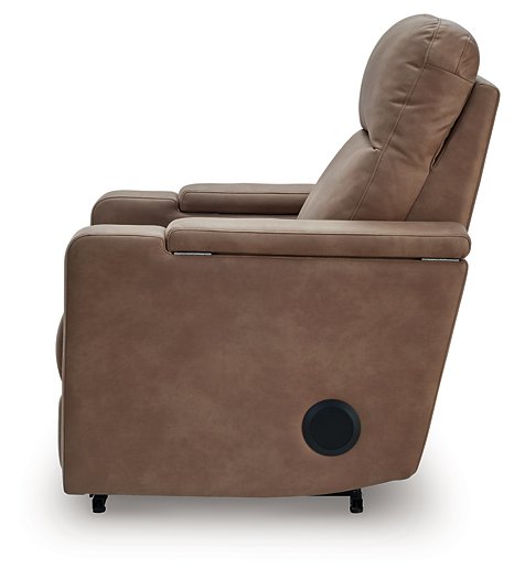 Lorrenton Power Glider Recliner with Audio System - Casa Morelos / Coahuila Furniture (Oklahoma City, OK)