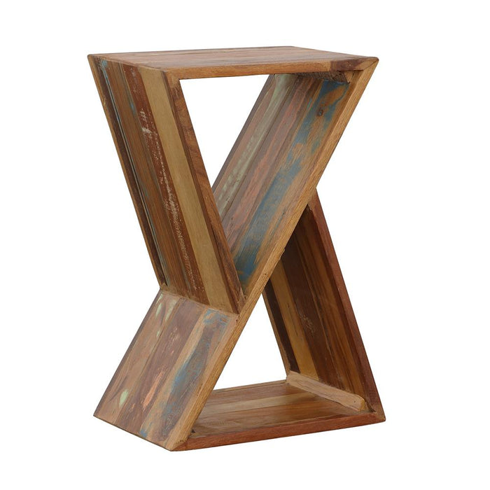 Lily Geometric Accent Table Natural - Casa Morelos / Coahuila Furniture (Oklahoma City, OK)
