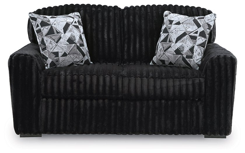 Midnight-Madness Loveseat - Casa Morelos / Coahuila Furniture (Oklahoma City, OK)