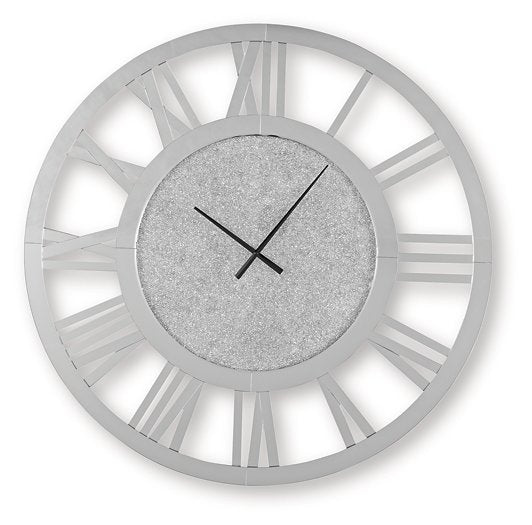 Reinport Wall Clock - Casa Morelos / Coahuila Furniture (Oklahoma City, OK)