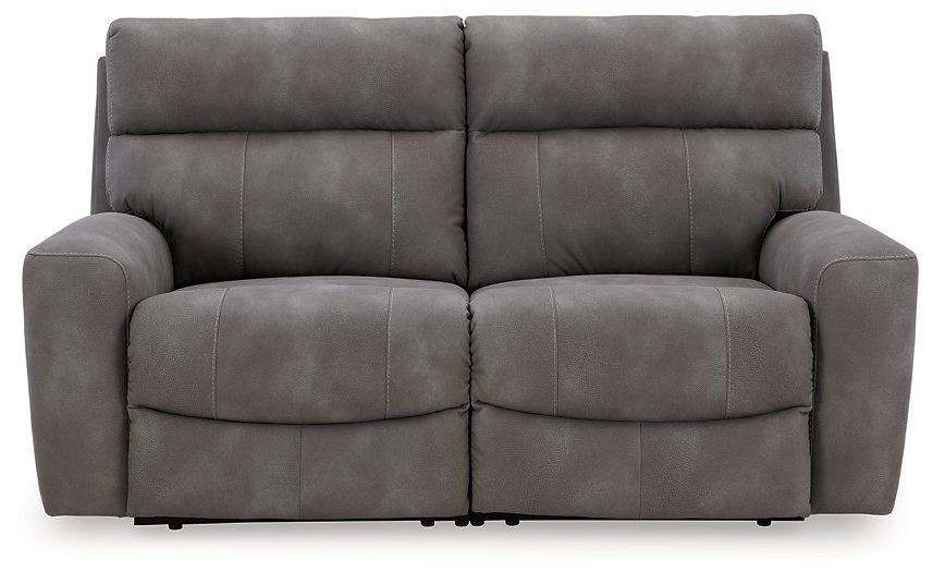 Next-Gen DuraPella Power Reclining Sectional Loveseat - Casa Morelos / Coahuila Furniture (Oklahoma City, OK)