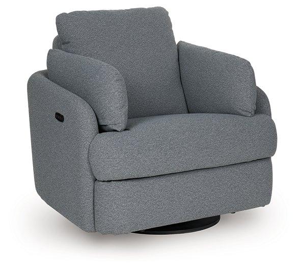 Alainmont Next-Gen Nuvella Swivel Power Recliner - Casa Morelos / Coahuila Furniture (Oklahoma City, OK)