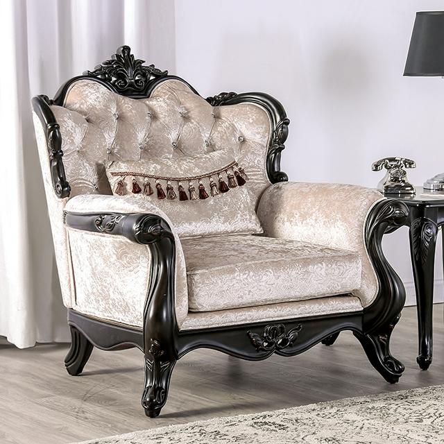 Acapulco Espresso & White Chair - Casa Morelos / Coahuila Furniture (Oklahoma City, OK)
