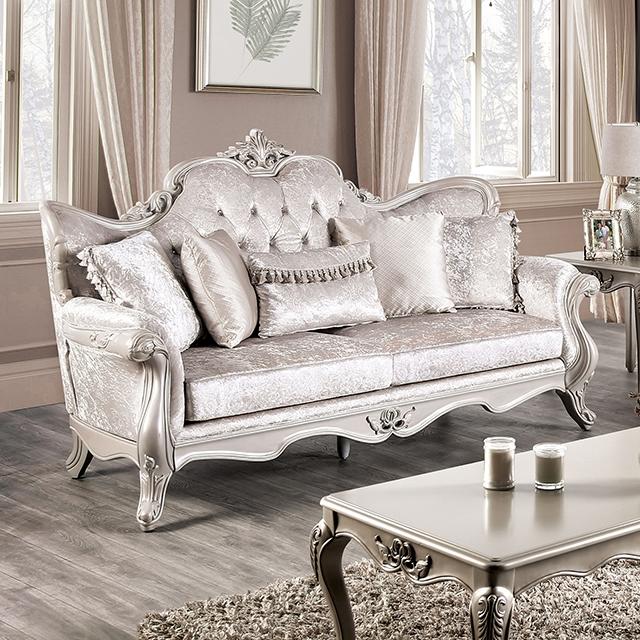 Acapulco White & Espresso Sofa - Casa Morelos / Coahuila Furniture (Oklahoma City, OK)