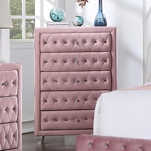 ZOHAR Chest, Pink - Casa Morelos / Coahuila Furniture (Oklahoma City, OK)