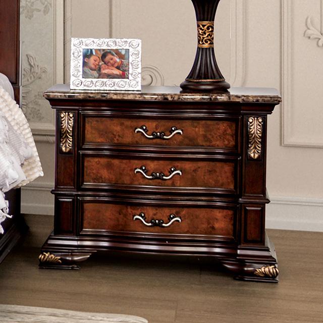Aquilina Nightstand, USB - Casa Morelos / Coahuila Furniture (Oklahoma City, OK)