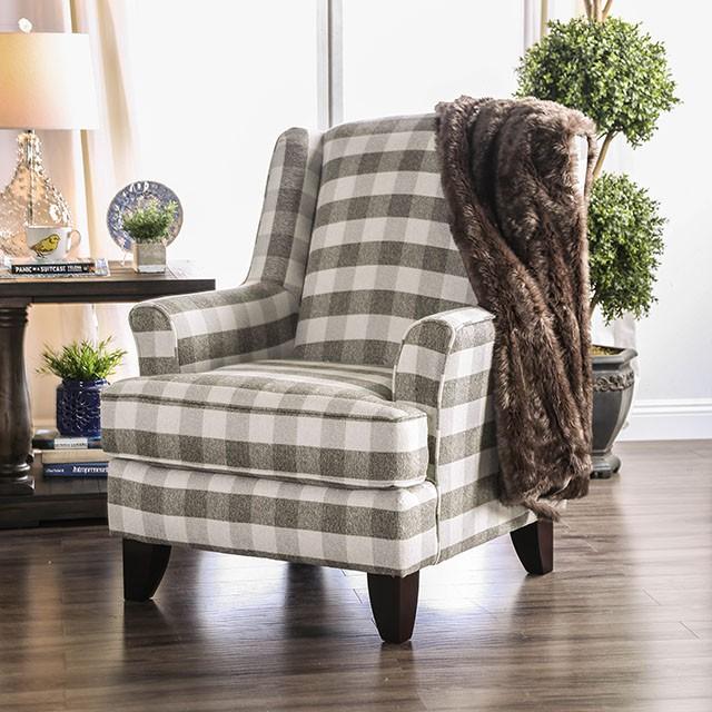 Christine Light Gray Chair - Casa Morelos / Coahuila Furniture (Oklahoma City, OK)