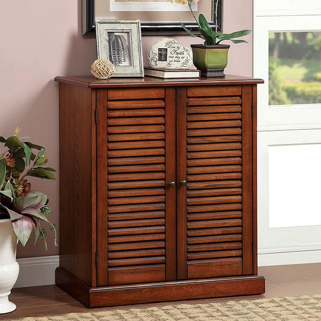 Della Oak Shoe Cabinet - Casa Morelos / Coahuila Furniture (Oklahoma City, OK)