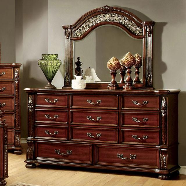 ARTHUR Brown Cherry Dresser - Casa Morelos / Coahuila Furniture (Oklahoma City, OK)