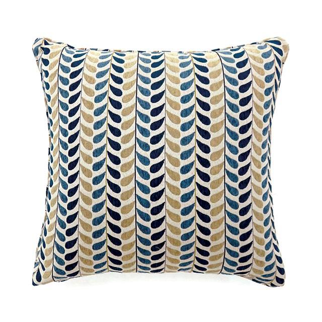 DROPP 18" X 18" Pillow, Blue & Yellow (2/CTN) - Casa Morelos / Coahuila Furniture (Oklahoma City, OK)
