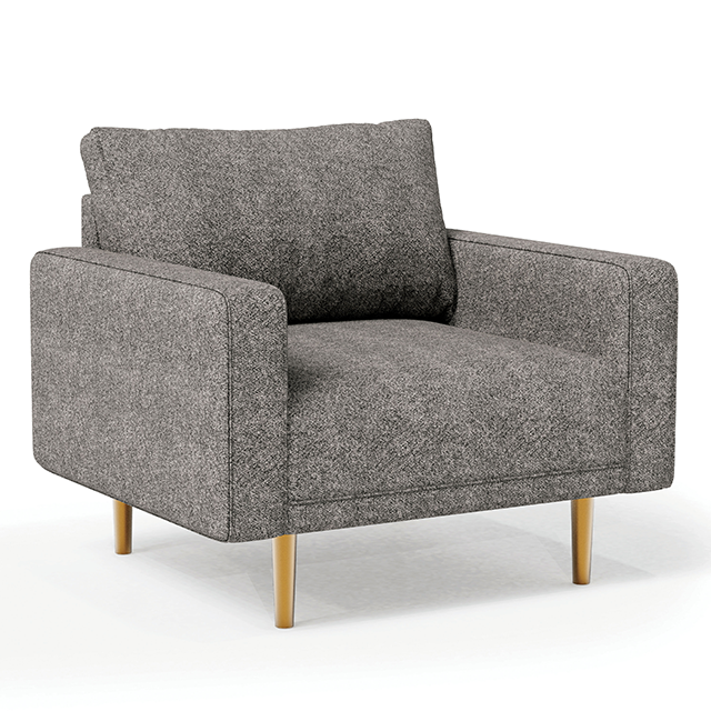 ELVERUM Chair, Charcoal Gray - Casa Morelos / Coahuila Furniture (Oklahoma City, OK)