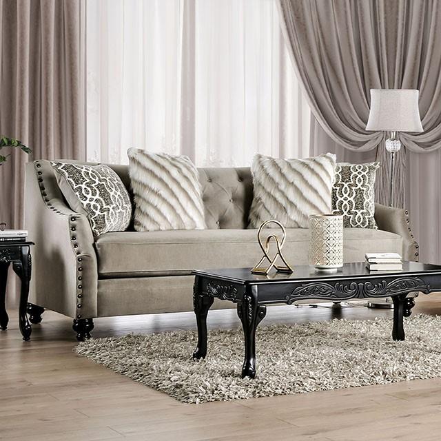 Ezrin Light Brown Sofa - Casa Morelos / Coahuila Furniture (Oklahoma City, OK)