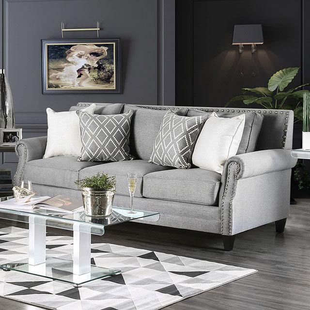 Giovanni Gray Sofa - Casa Morelos / Coahuila Furniture (Oklahoma City, OK)