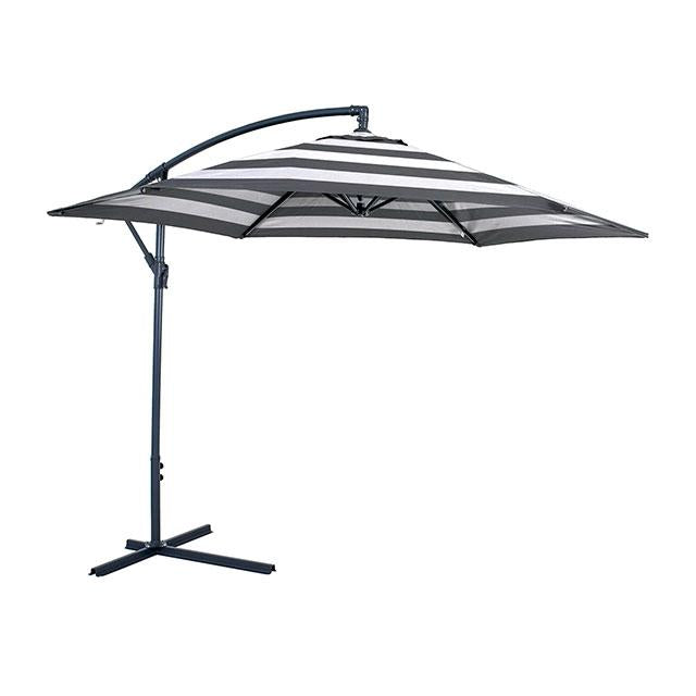 Glam Cantilever Umbrella w/ LED - Casa Morelos / Coahuila Furniture (Oklahoma City, OK)