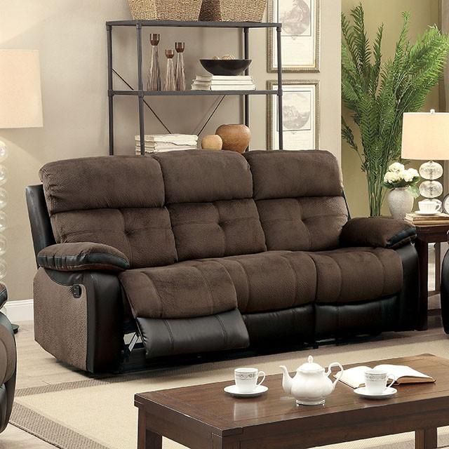 Hadley I Brown/Black Sofa - Casa Morelos / Coahuila Furniture (Oklahoma City, OK)