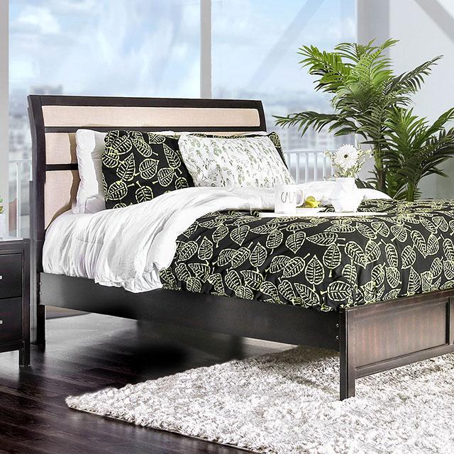 Berenice Bed Purple Brown - Casa Morelos / Coahuila Furniture (Oklahoma City, OK)