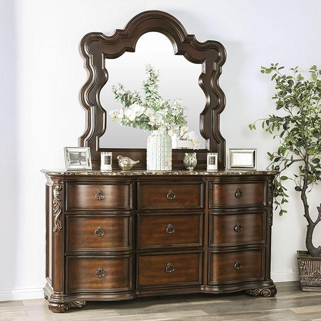 Arcturus Brown Cherry Dresser - Casa Morelos / Coahuila Furniture (Oklahoma City, OK)