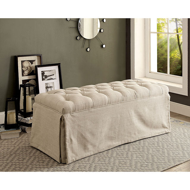 Payson Bench Beige - Casa Morelos / Coahuila Furniture (Oklahoma City, OK)