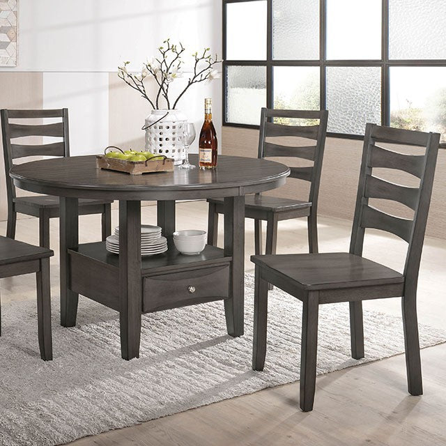 Caprice Dining Table Grey - Casa Morelos / Coahuila Furniture (Oklahoma City, OK)