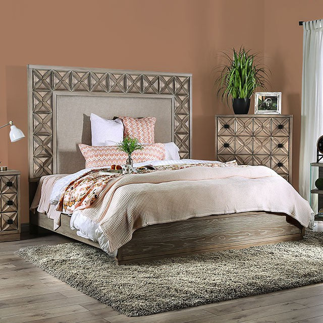 Markos Bed Oak - Casa Morelos / Coahuila Furniture (Oklahoma City, OK)