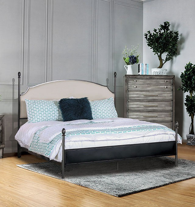Sinead E.King Bed Black - Casa Morelos / Coahuila Furniture (Oklahoma City, OK)