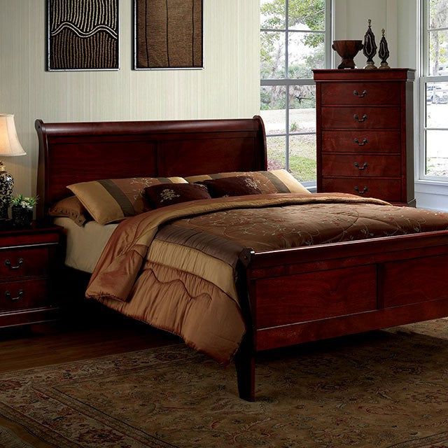 Louis Philippe E.King Bed - Casa Morelos / Coahuila Furniture (Oklahoma City, OK)