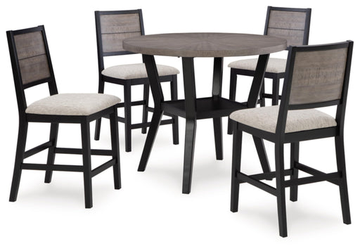 Corloda Round DRM Table Set 5pc - Casa Morelos / Coahuila Furniture (Oklahoma City, OK)