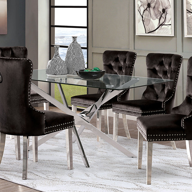Silveria 7 Pc Dining Table Set - Casa Morelos / Coahuila Furniture (Oklahoma City, OK)