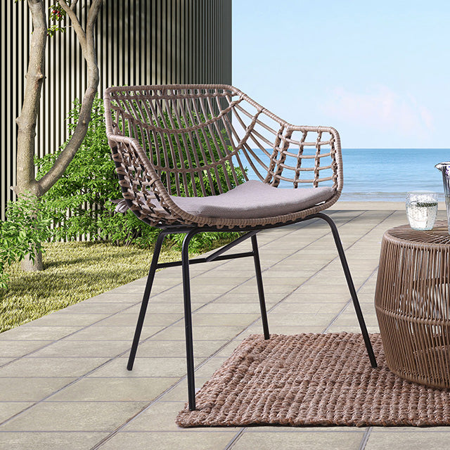 Livana Outdoor Chair (2/CTN) - Casa Morelos / Coahuila Furniture (Oklahoma City, OK)