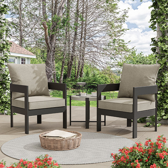 Lotus 3-PC Patio Set - Casa Morelos / Coahuila Furniture (Oklahoma City, OK)