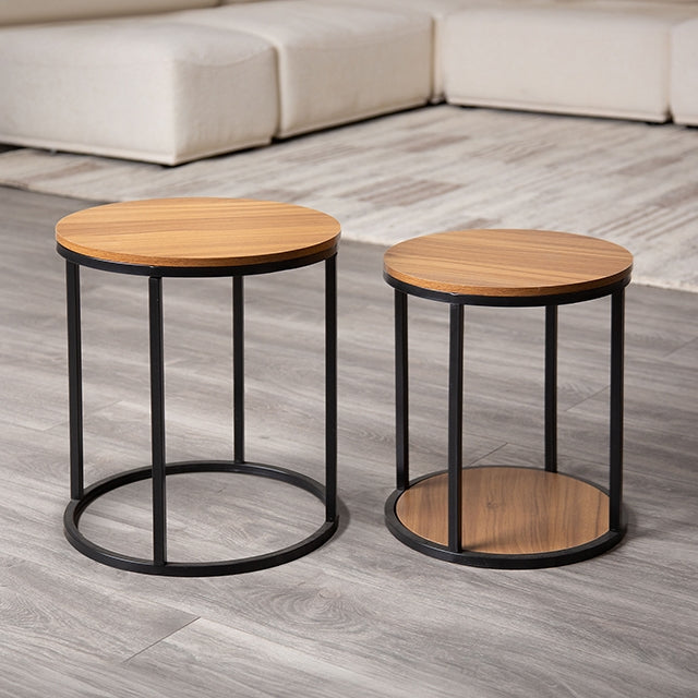 Mollie Nesting Tables (2/CTN) - Casa Morelos / Coahuila Furniture (Oklahoma City, OK)