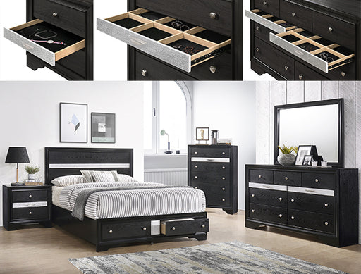 Regata 5pc Bedroom Group - Casa Morelos / Coahuila Furniture (Oklahoma City, OK)