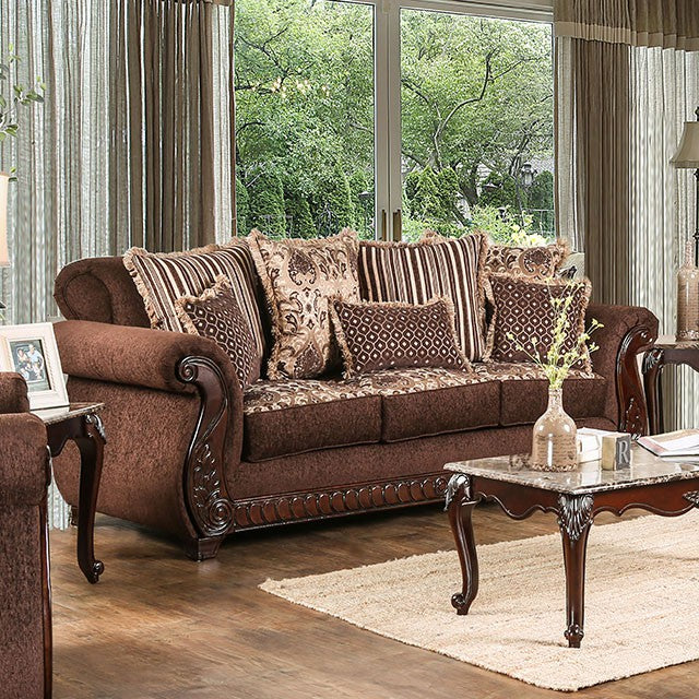 Tabitha Sofa Brown - Casa Morelos / Coahuila Furniture (Oklahoma City, OK)