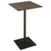 Cavalier 3-piece Square Bar Table Set Dark Elm and Black - Casa Morelos / Coahuila Furniture (Oklahoma City, OK)