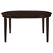 Gabriel 5-piece Extension Leaf Dining Table Set Cappuccino - Casa Morelos / Coahuila Furniture (Oklahoma City, OK)
