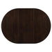 Gabriel 5-piece Extension Leaf Dining Table Set Cappuccino - Casa Morelos / Coahuila Furniture (Oklahoma City, OK)