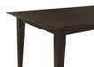 Gabriel 5-piece Rectangular 59-inch Dining Set Cappuccino - Casa Morelos / Coahuila Furniture (Oklahoma City, OK)