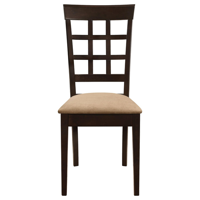 Gabriel 5-piece Rectangular 59-inch Dining Set Cappuccino - Casa Morelos / Coahuila Furniture (Oklahoma City, OK)